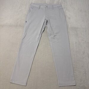 BYLT Gray Premium Basics Everyday 2.0 Pant Slim Fit Size 30x30
